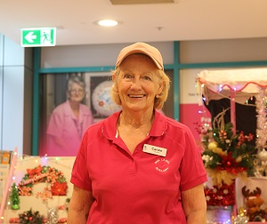 Carol Thwaites, President of Pink Ladies Auxiliary