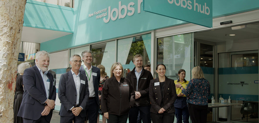 New Footscray Hospital jobs hub