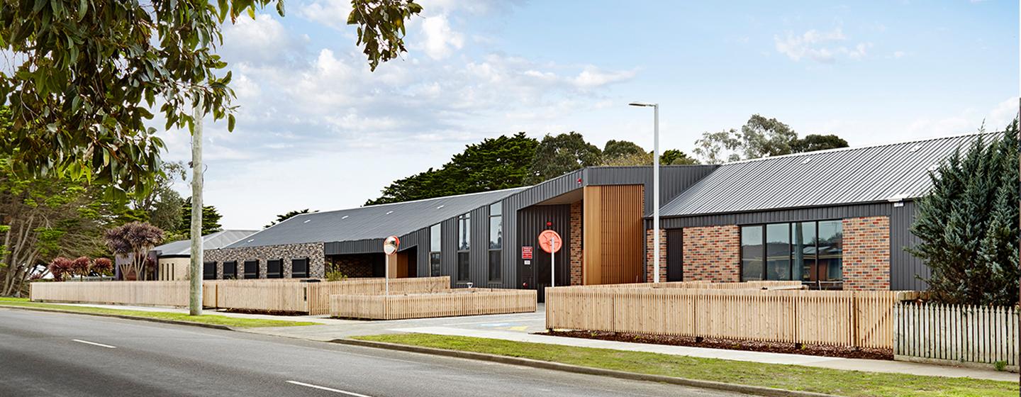 External view of the South West Healthcare Prevention and Recovery Care facility