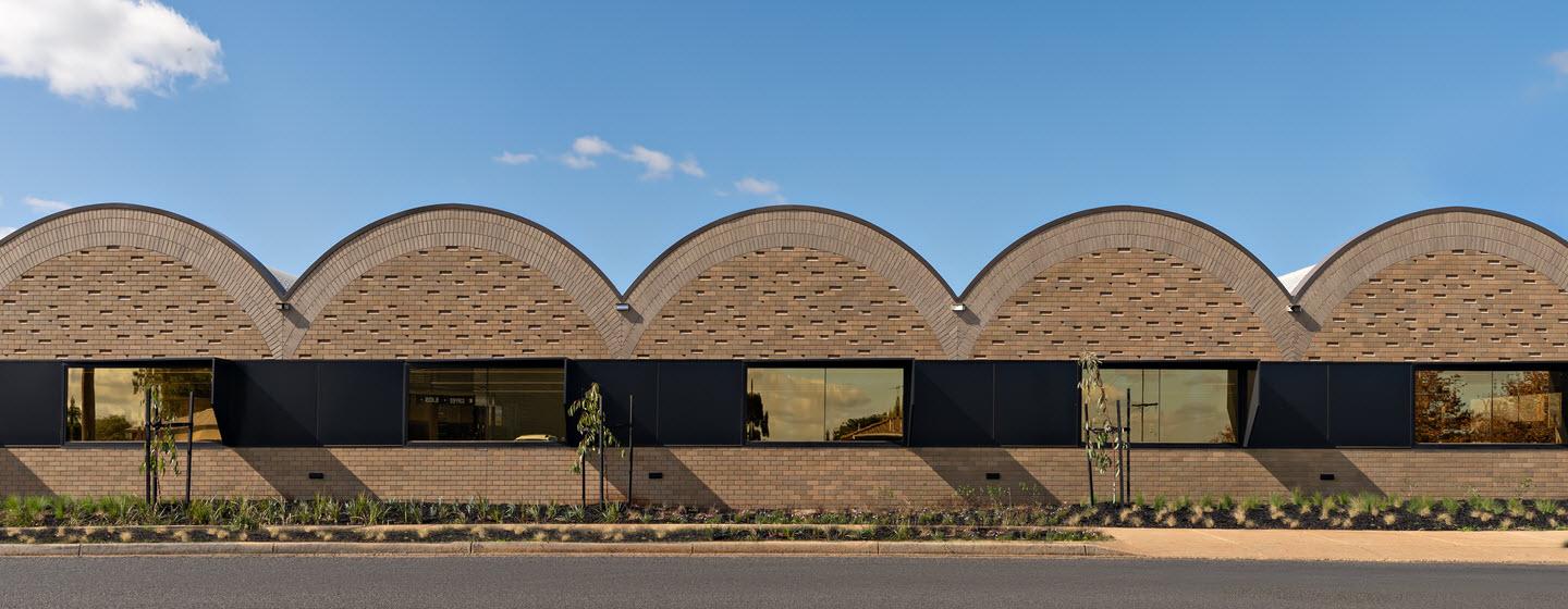 External facade of Cobaw Healthy Community Access Hub. Designed by NTC Architects.