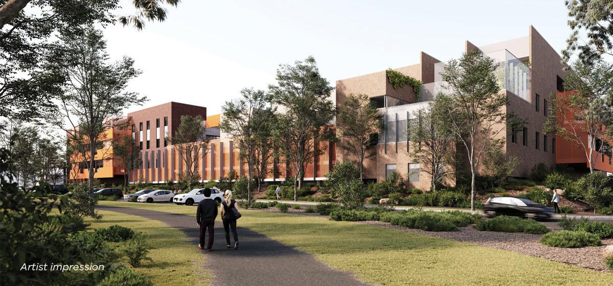 Thomas Embling Hospital Expansion - artist impression