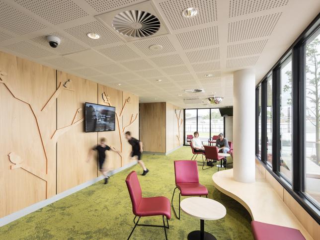 Children and family waiting area at Barwon Health North