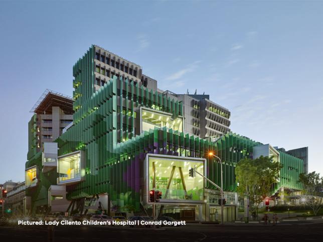 Artist's impression of Lady Cilento Children's Hospital