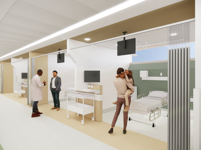 Artist’s impression of the internal short stay area