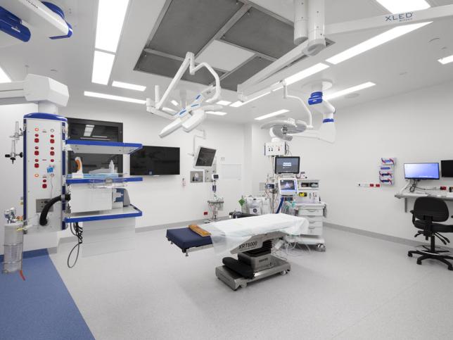 An operating theatre inside Casey Hospital