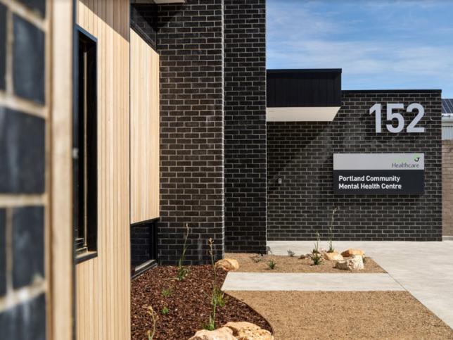 Portland Community Mental Health Centre exterior entrance with walkway