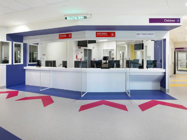 Image of Sunshine Hospital’s new paediatric unit 