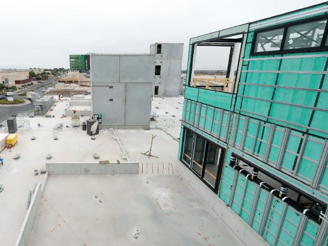 Construction of the new mental health facility at the Northern Hospital in Epping 