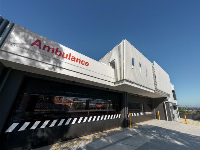 The outside of the Templestowe Ambulance Victoria Branch