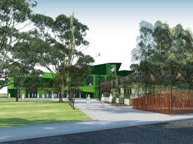 Artist impression of North Richmond Health Lennox St entrance