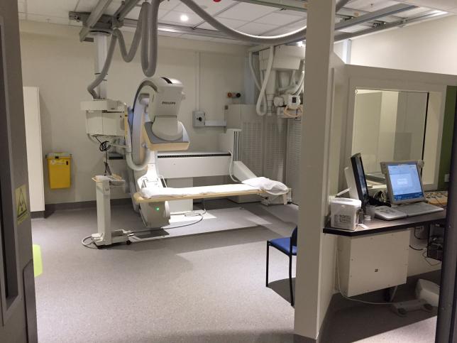 View of the Moorabbin Hospital imaging room