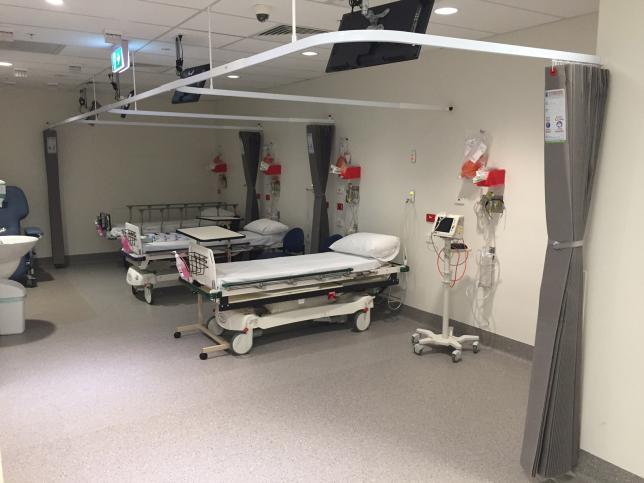 Three Moorabbin Outpatient Centre patient beds