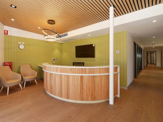 Interior view of reception area at the residential rehabilitation facility in Wangaratta