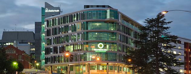 Exterior view of the Olivia Newton-John Cancer Wellness and Research Centre