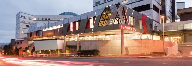 Austin Hospital emergency entrance