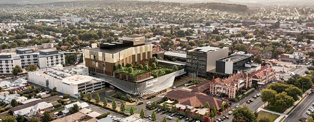 Artist impression of Ballarat Base Hospital redevelopment