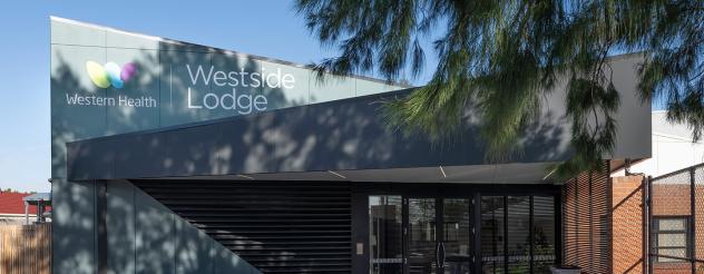 The exterior of Westside Lodge